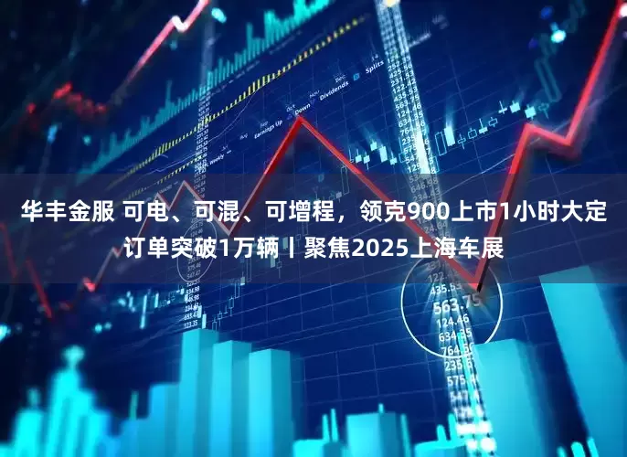 华丰金服 可电、可混、可增程，领克900上市1小时大定订单突破1万辆丨聚焦2025上海车展