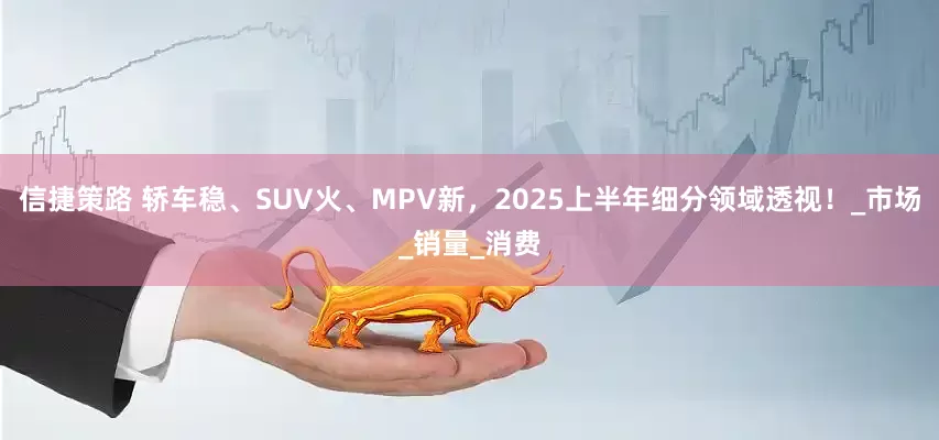 信捷策路 轿车稳、SUV火、MPV新，2025上半年细分领域透视！_市场_销量_消费