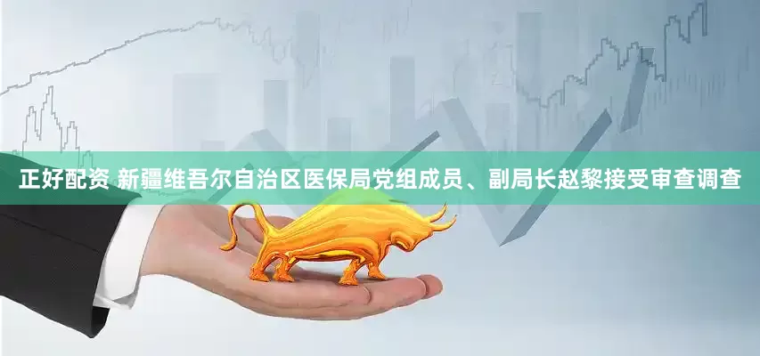 正好配资 新疆维吾尔自治区医保局党组成员、副局长赵黎接受审查调查