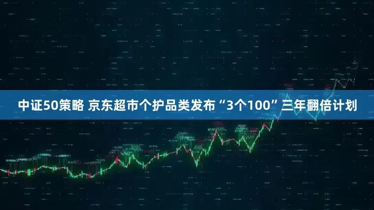 中证50策略 京东超市个护品类发布“3个100”三年翻倍计划